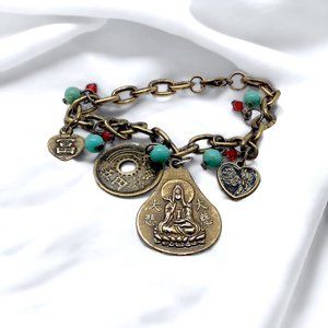 Chinese Buddhist Lucky Charm Bracelet